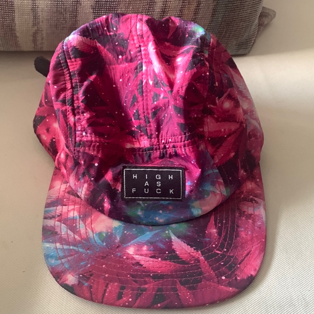 5 panel hat High As Fuck